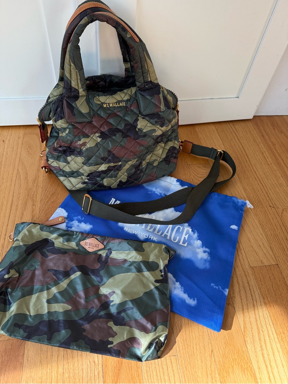 MZ Wallace Camo Small Sutton
